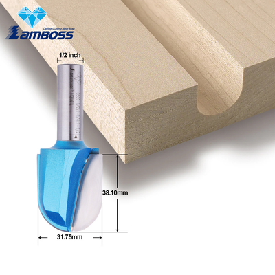 Beli Mata Bor Hidung Bulat Lamboss 6/8/12.7Mm Mata Ukir Bulat Kayu Dalam Pemotong Penggilingan Bulat online manufacture