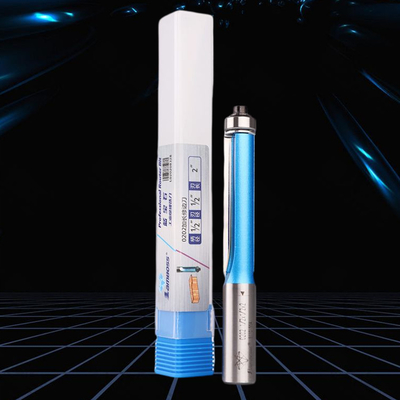 Tahan Karat Lurus Bearing Router Bits Anti Abrasi Portabel