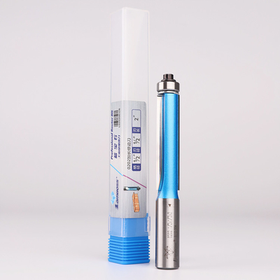 Carbide Straight Bearing Router Bits Tepi Ganda Tahan Aus
