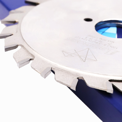 Woodworking TCT Carbide Circular Scoring Saw Blade Set Kustomisasi