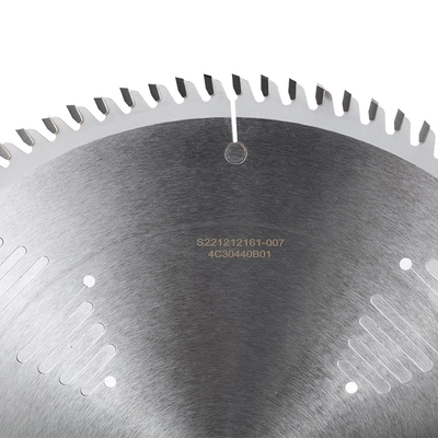 TCT 300mm Horisontal Karbida Baja Saw Blades 12 Inch Untuk memotong kayu