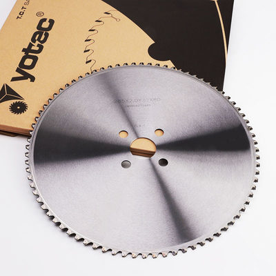Kecepatan Tinggi Pemotongan Lemparan Metal Blades gergaji lingkaran Baja tahan karat Lingkaran gergaji dingin