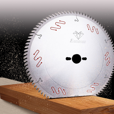 300mm Diameter TCT Blades Circular Saw Kayu 300 * 96T Dengan Silence Line