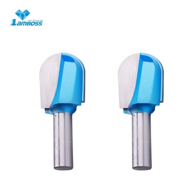 Perkakas Pengerjaan Kayu Bulat Hidung Router Bit Cove Box Milling Cutter Karbida CNC Bit