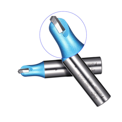 TCT Cove Router Bits 2 Flutes Profil Untuk Pemotongan Kayu Penggilingan Tanpa Bantalan