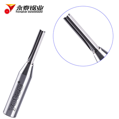 6/8/10/12mm Shank TCT Karbida Straight Router Bit 2 Flutes Untuk MDF Dan Kayu