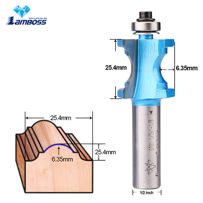 Lamboss Bull Nose Router Bit Woodworking Router Bit Kustomisasi Pemotong Penggilingan