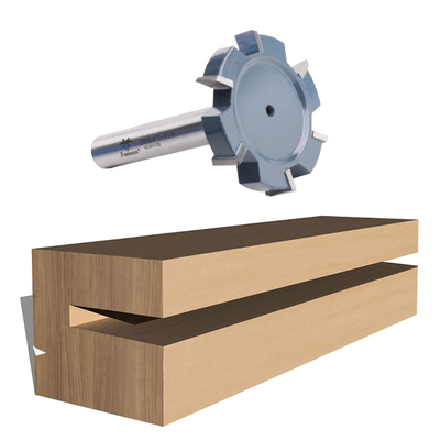 Lamboss 6 Teeth T-Shaped Slotting Router Bit Untuk Woodworking Router Bit Bit Karbida-Tiped Bits