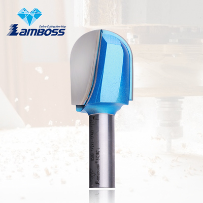Lamboss Long Blade Round Nose Bit Deep Woodworking Milling Cutter Bits Ukiran Bulat