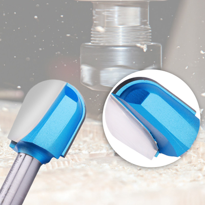 Lamboss Round Nose Drill Bit Long Blade Round Nose Bit Dua Flute Router Bit