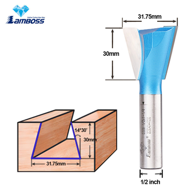 Lamboss Ukiran Milling Cutter Untuk Kayu 1/2 